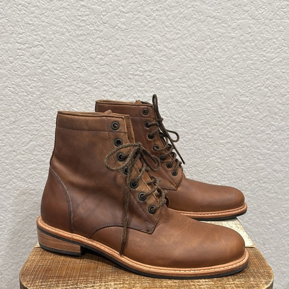 Nisolo Amalia Leather Combat Boots  Size 10 - Picture 2 of 9